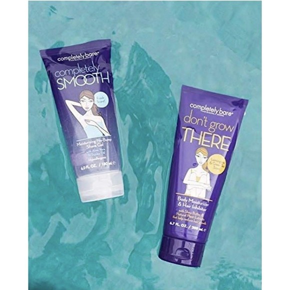 Completely Bare No-Bump Shave Gel Legs Bikini X2 PLUS Hair Inhibitor &Free Razor - Picture 8 of 14